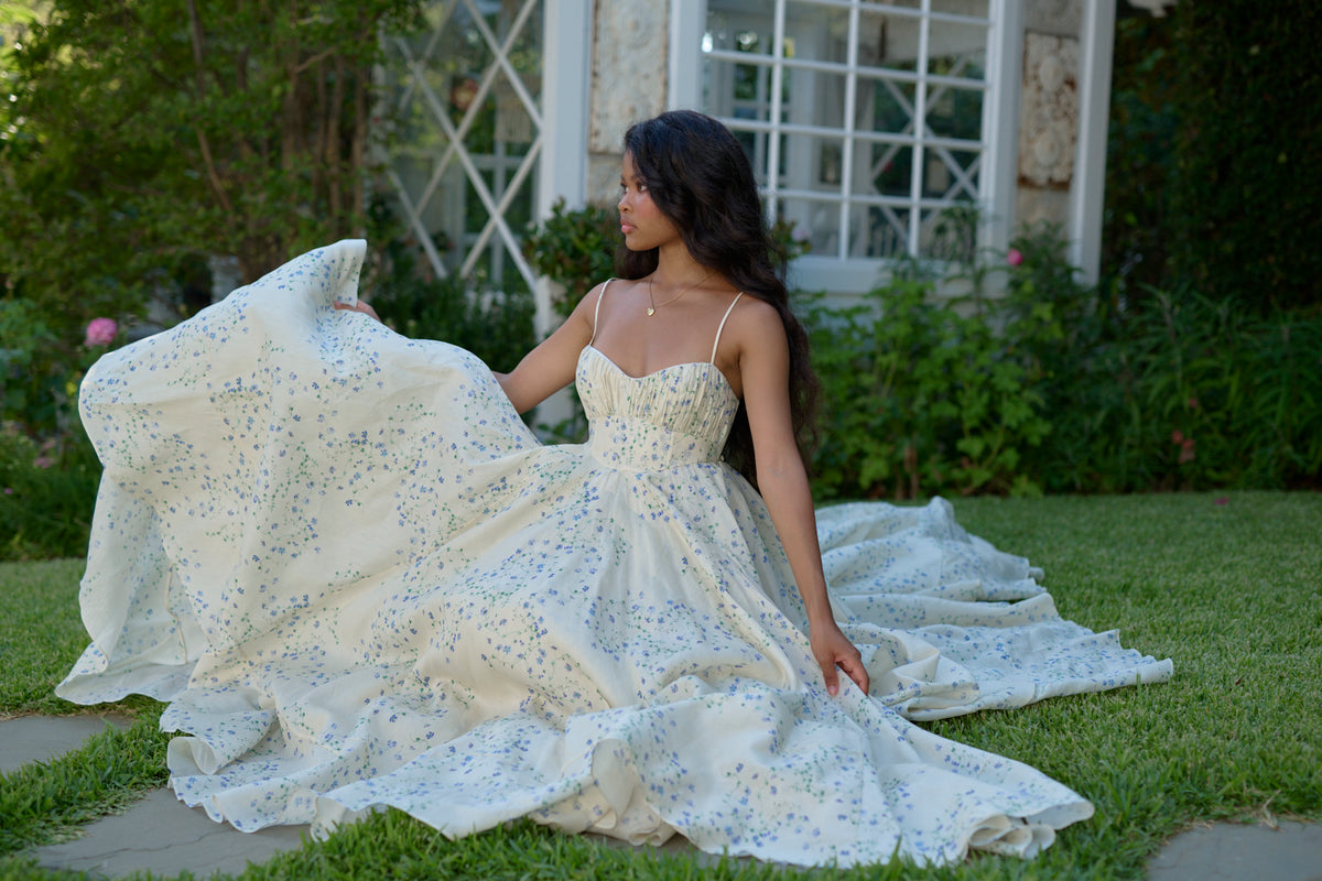 selkie holiday dress Blue Vine Selkie