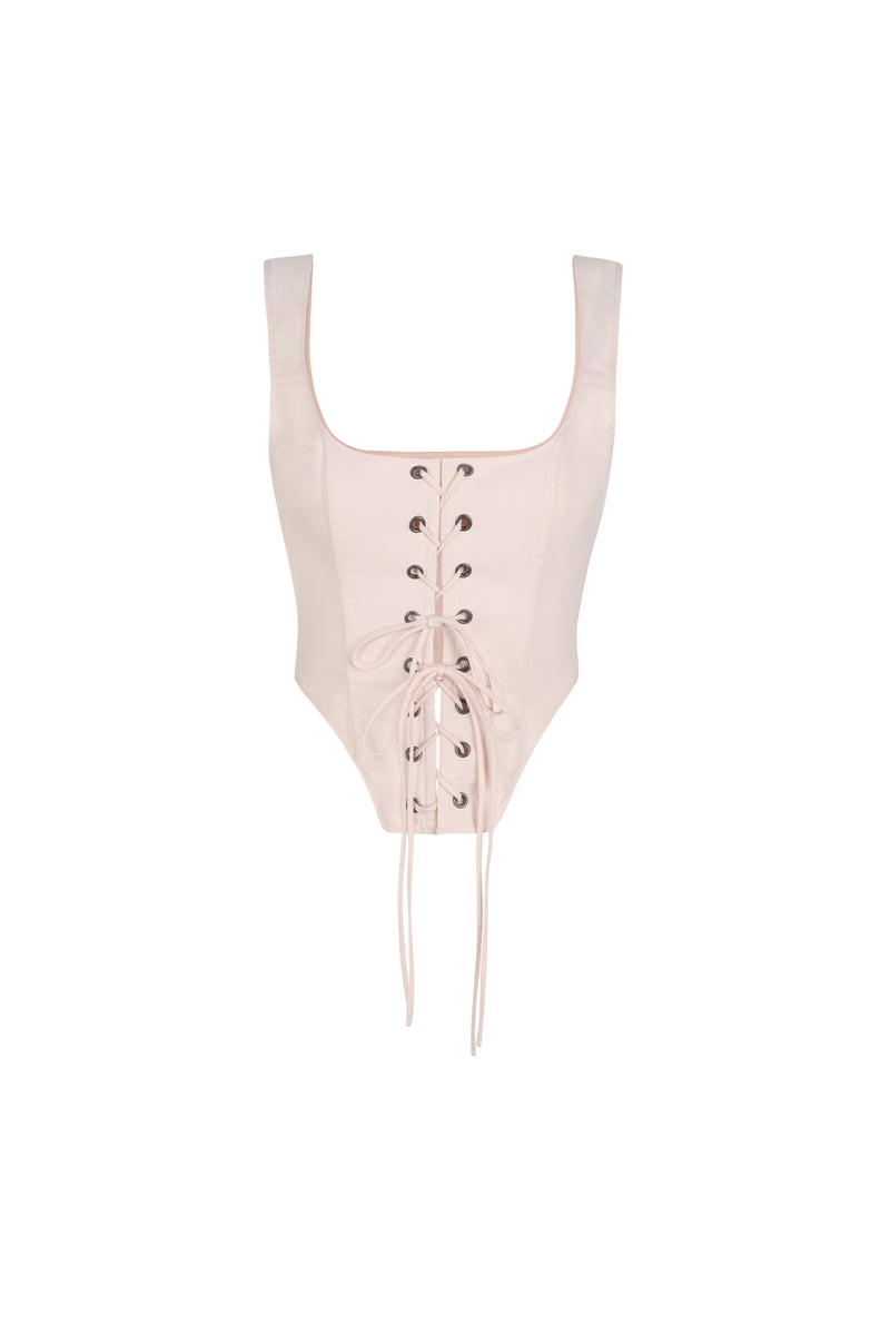 Katie ケイティ ブラウス NO COUNTRY folky bustier bc0fa3a3d4bb4af18535d5547aa2bf