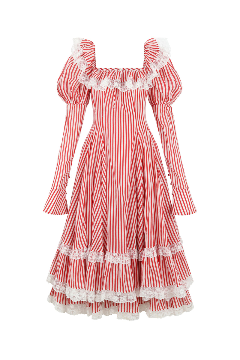 The Candy Stripe Dollhouse Dress – Selkie