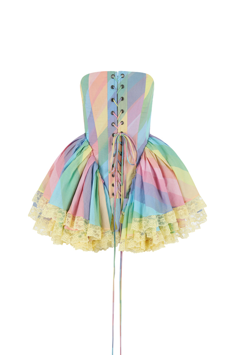 The End Of The Rainbow Victorian Corset – Selkie