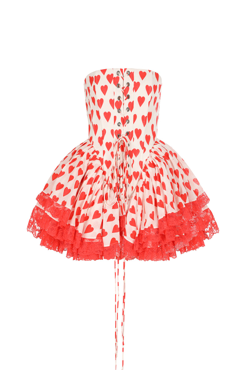 The Queen Of Hearts Victorian Corset S