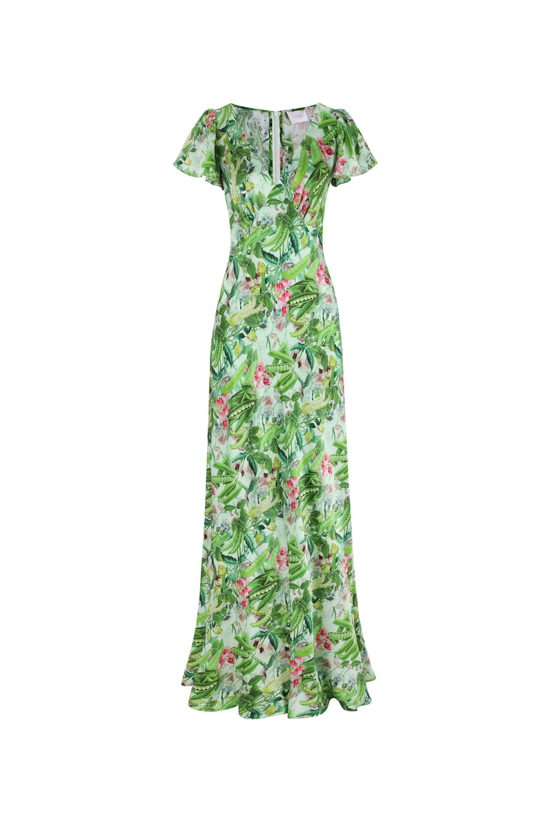 The Sweet Pea Silk Flutter Slip XS