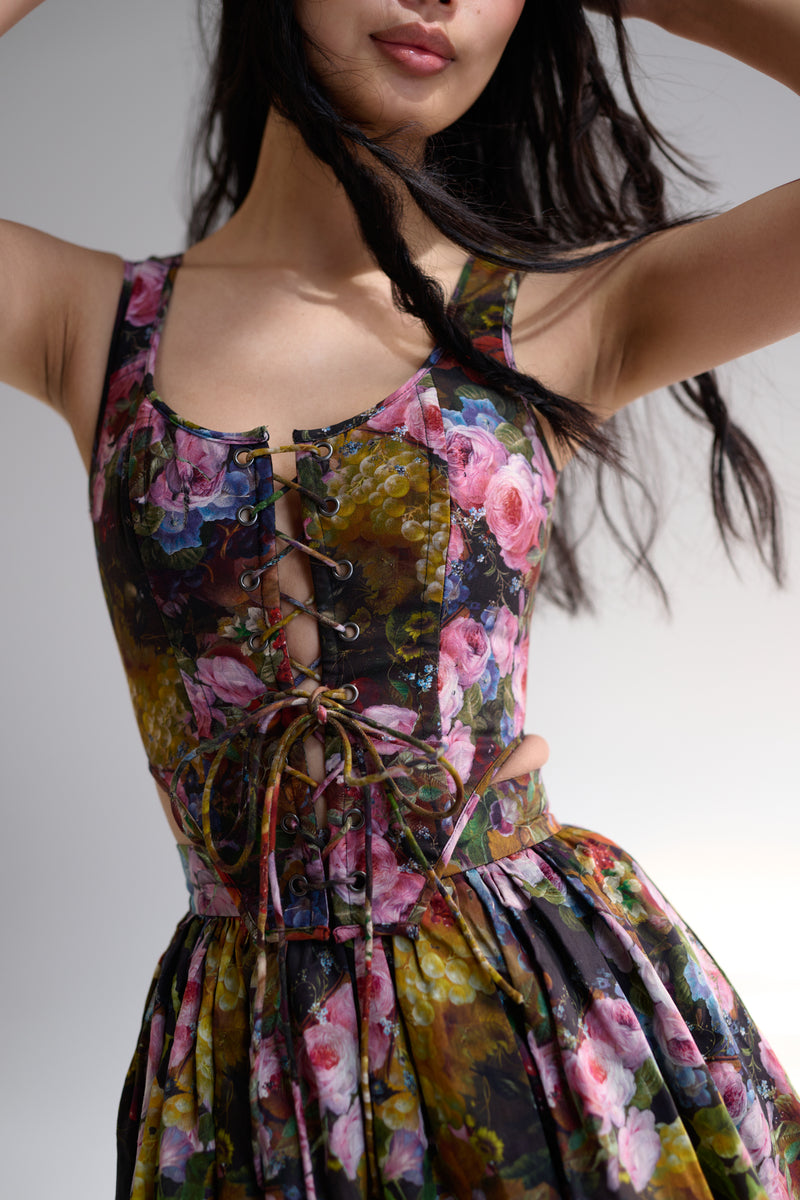 selkie corset dress Selkie The French Corset Dress in Ribbon Dancer