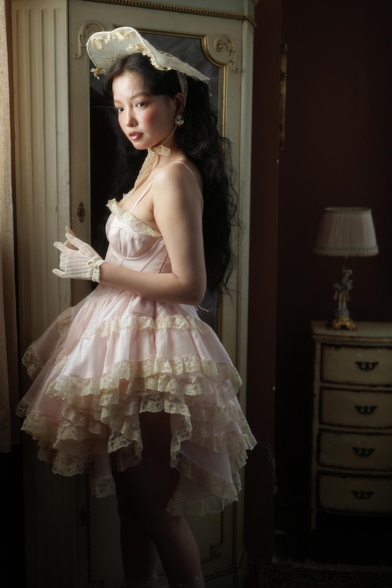 white christmas dresses The Peach Skin Liaisons Mini Dress – Selkie