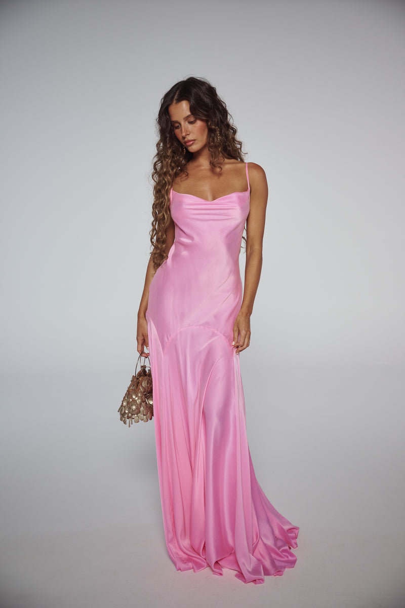 Selkie The Prom Queen Plaza Slip Dress, Silk Bias Cut, 1X Selkie The Prom Queen Plaza Slip Dress, Silk Bias Cut, 1X