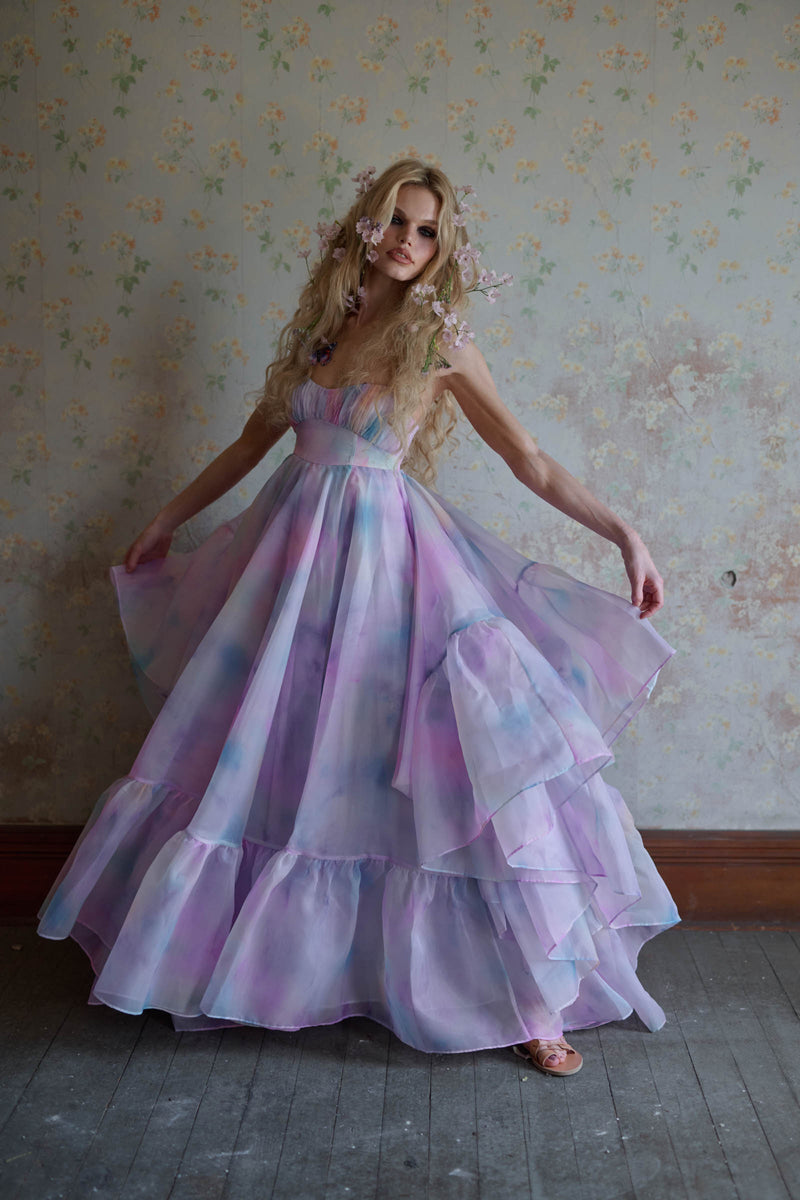 selkie dress purple Lavender dress casual
