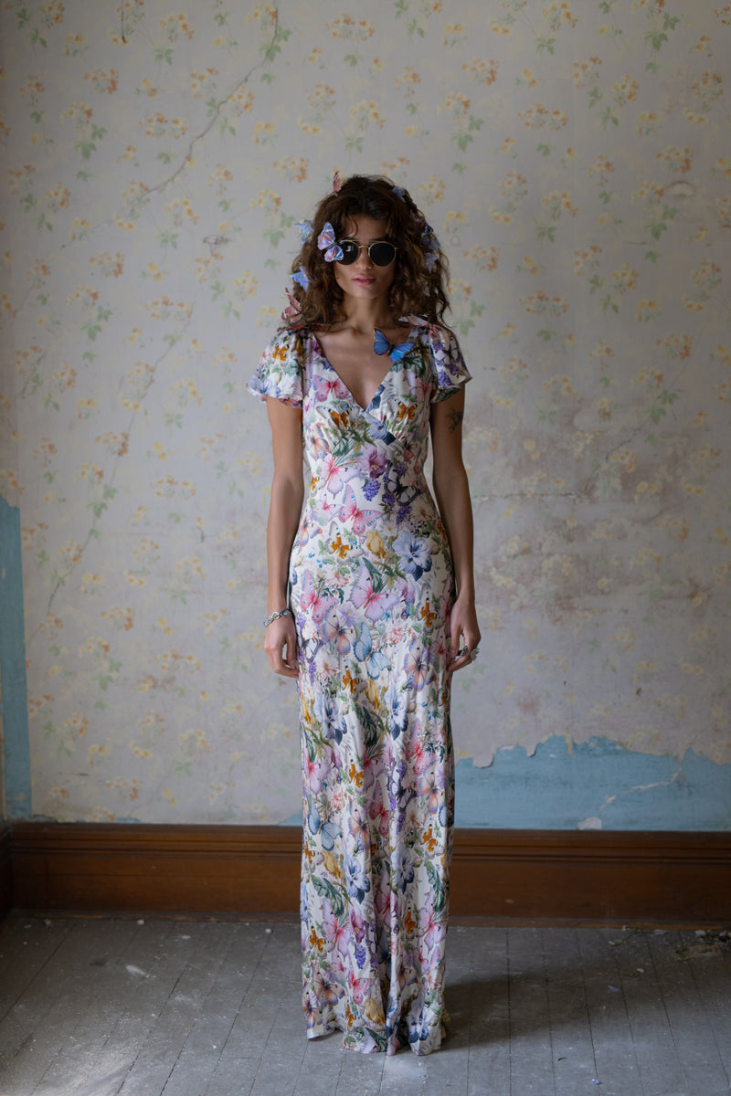The Butterfly Botanics Flutter Slip Dress – Selkie