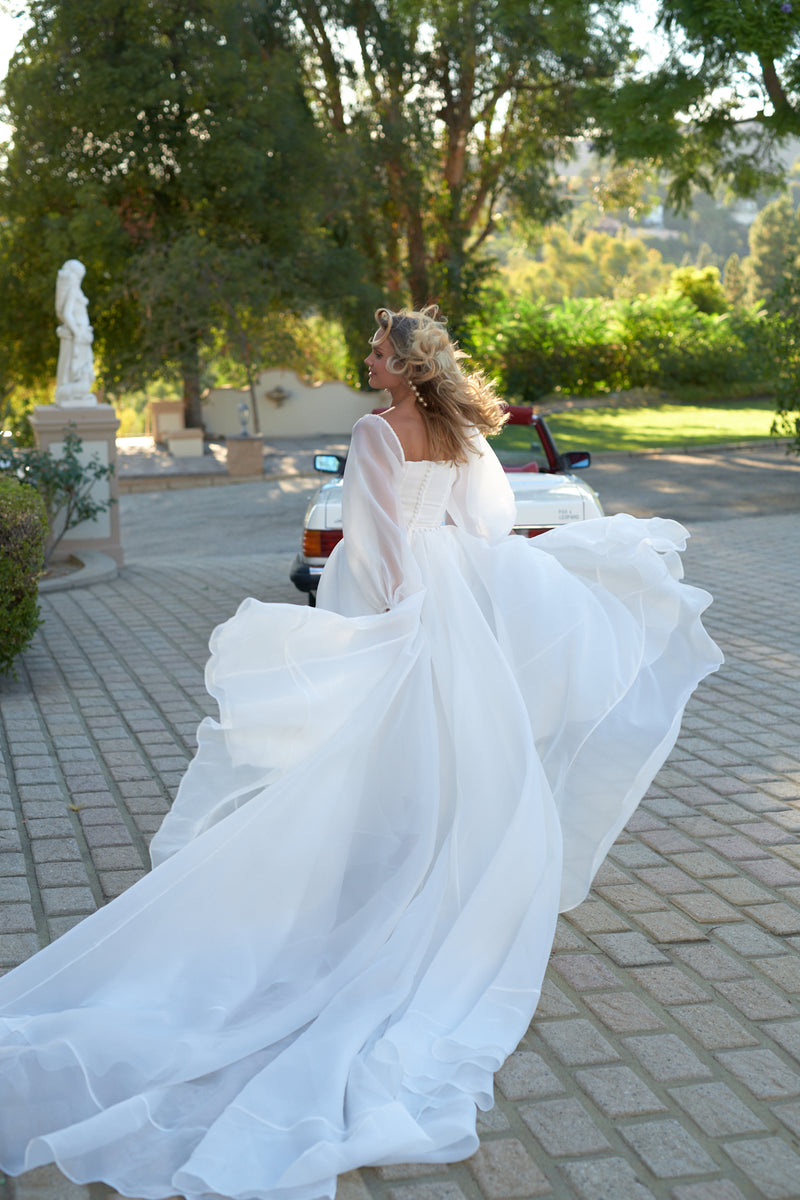 The Ivory Queen Of Angels Gown for Women by Selkie XXS