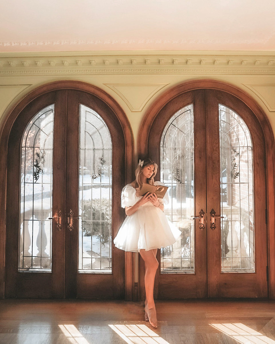 The Ivory Puff Dress The Ivory Puff Dress