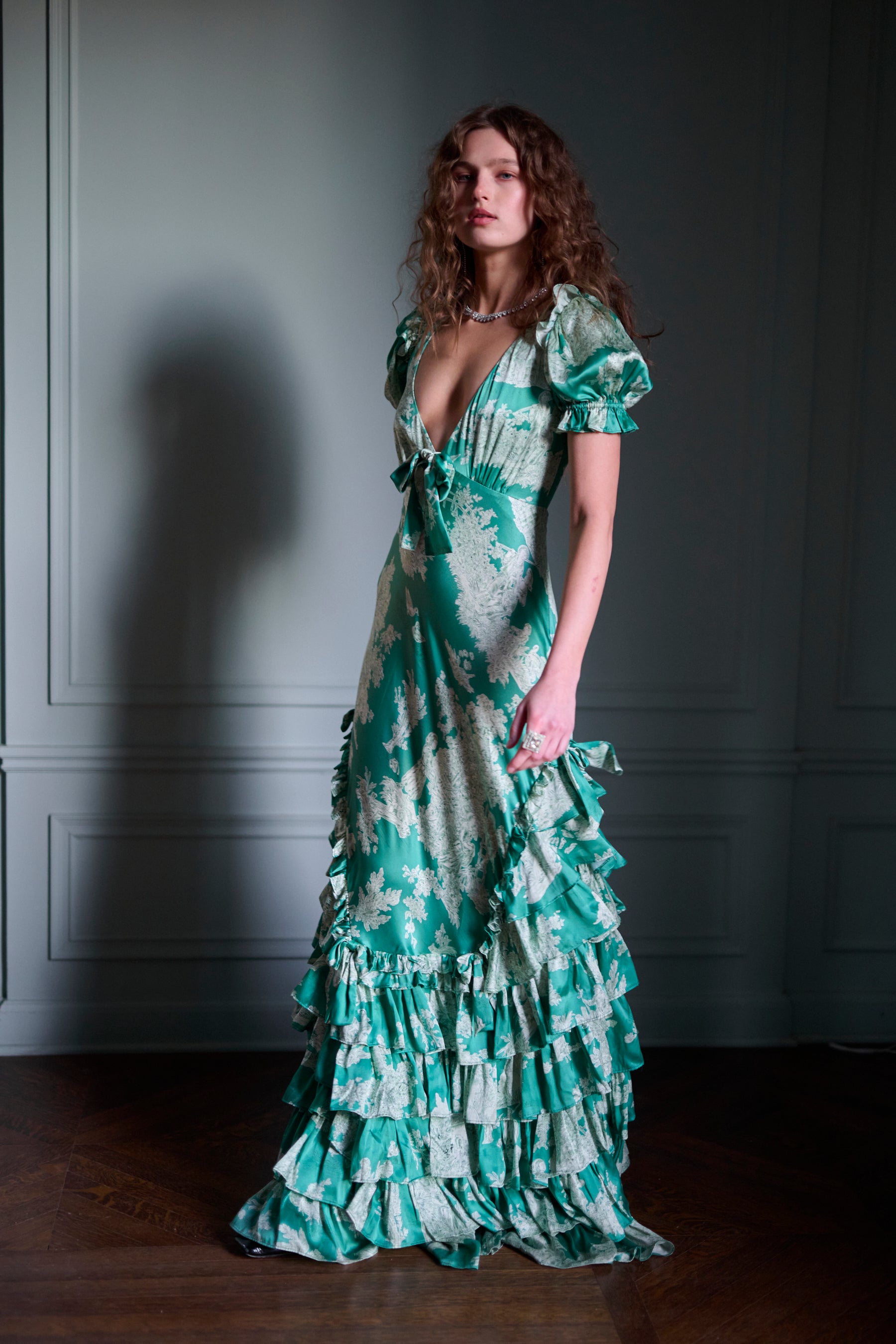 The Cedar Toile Gatsby Slip – Selkie