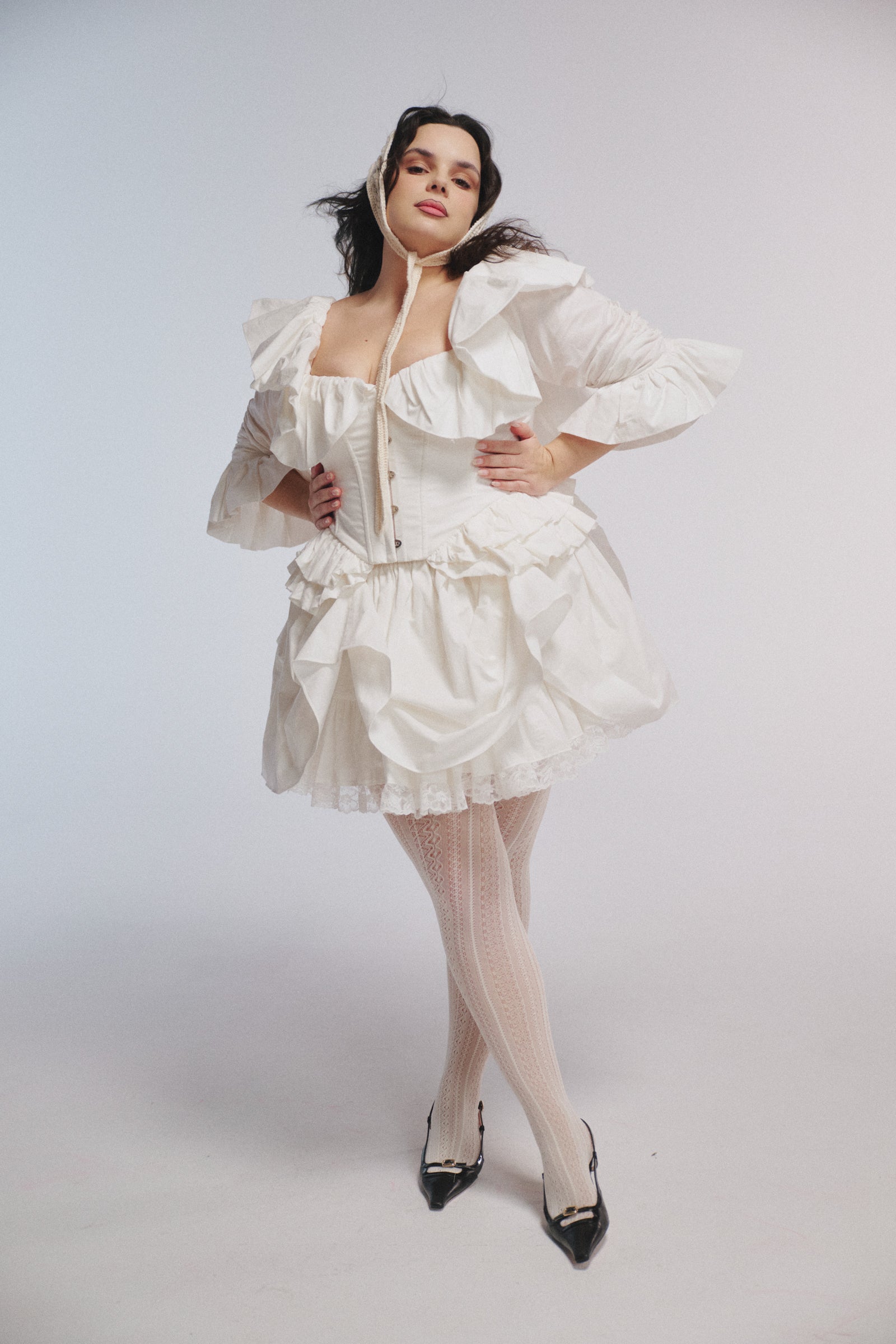 The Ivory Frou Frou Corset – Selkie