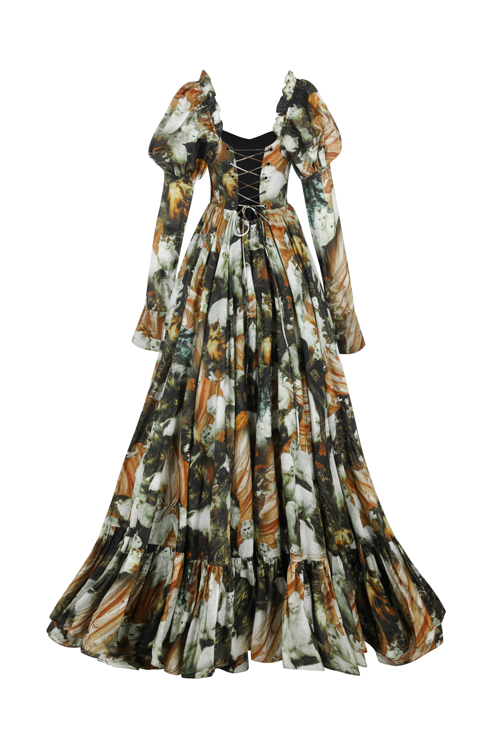 My Wife's Lovers Princess Silk Organdy Maiden Gown – Selkie