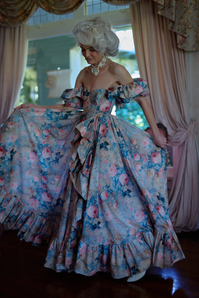 The Chateau Paper Rose Bloom Gown – Selkie