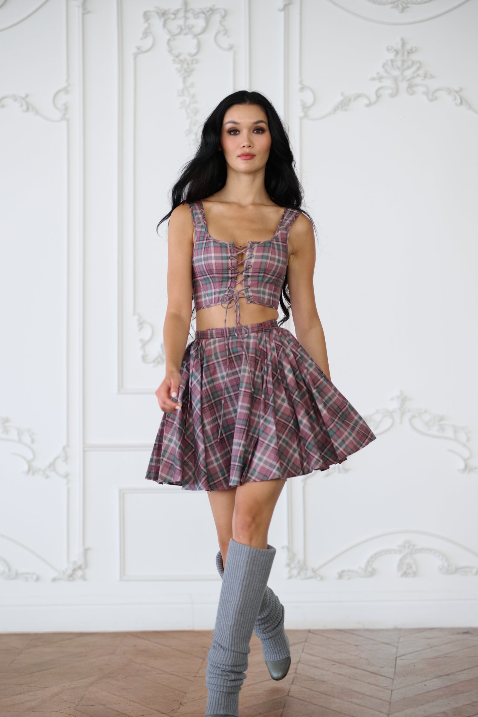 The Soft Grunge School Skirt – Selkie