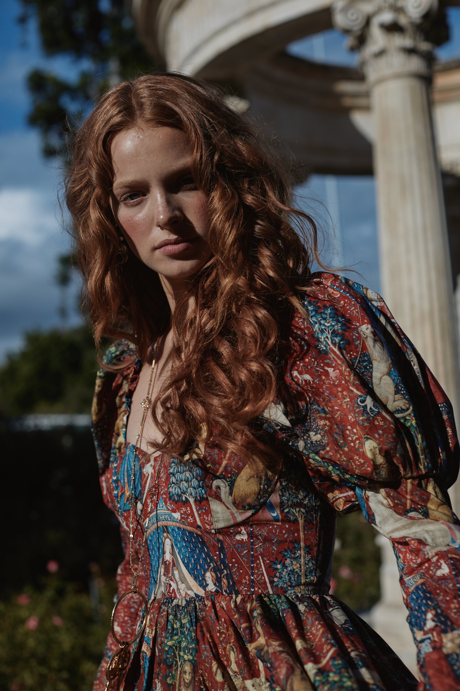 Esme＋Spectacular Historical Gown The Lady and the Unicorn Astronomers Gown – Selkie