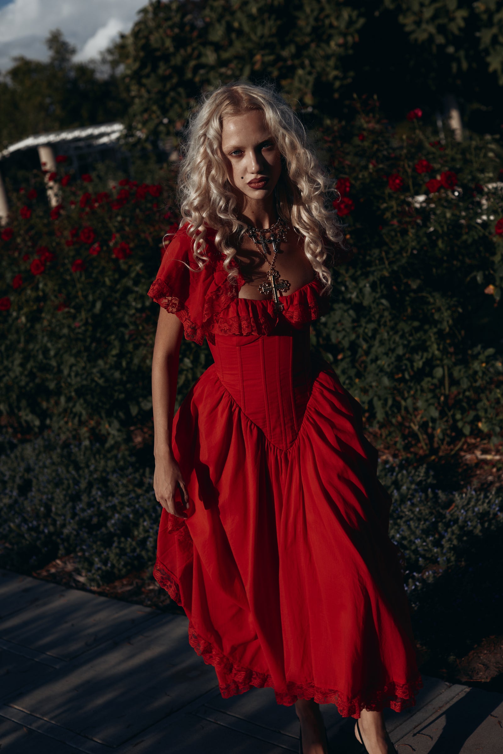 The Revolt Red Cupid Dress – Selkie