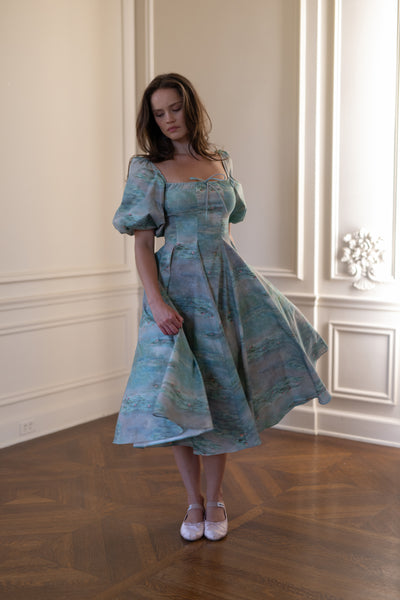 Selkie The Water Lilies Day Dress, XXS for Women