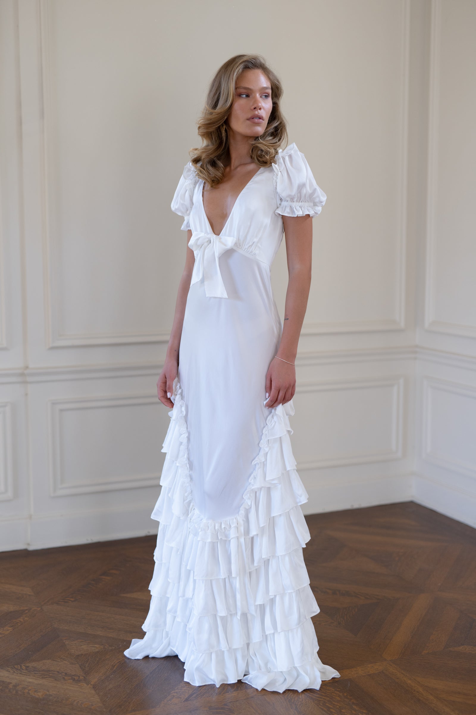 The Ivory Silk Gatsby Slip – Selkie