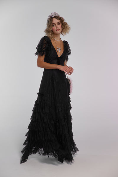 summer elegant dress chiffon Ever-Pretty Chiffon V-Neck Beaded Waist A-Line Evening Dress main image 0