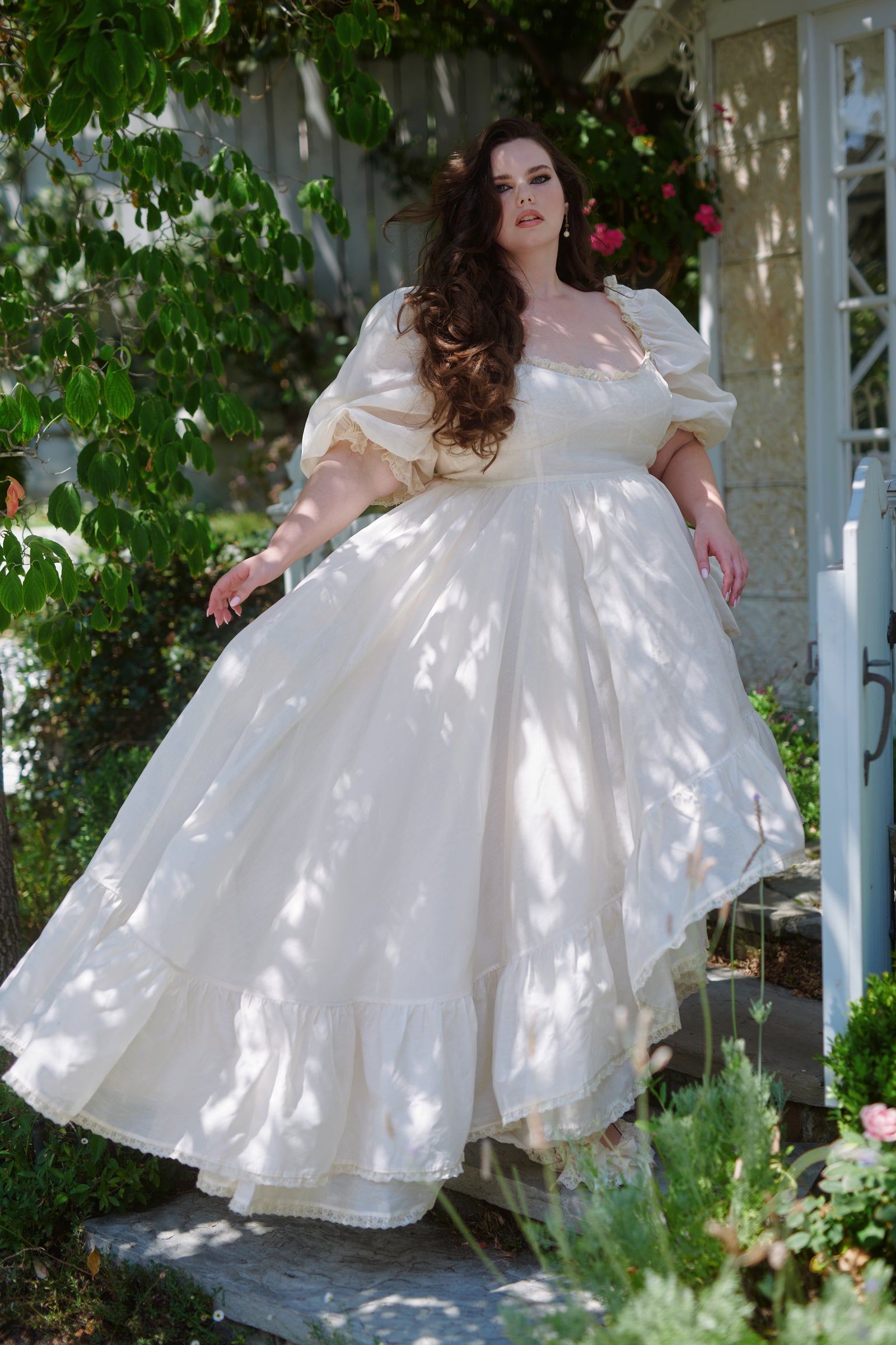 The Cream Silk Organdy Tree Hugger Dress – Selkie