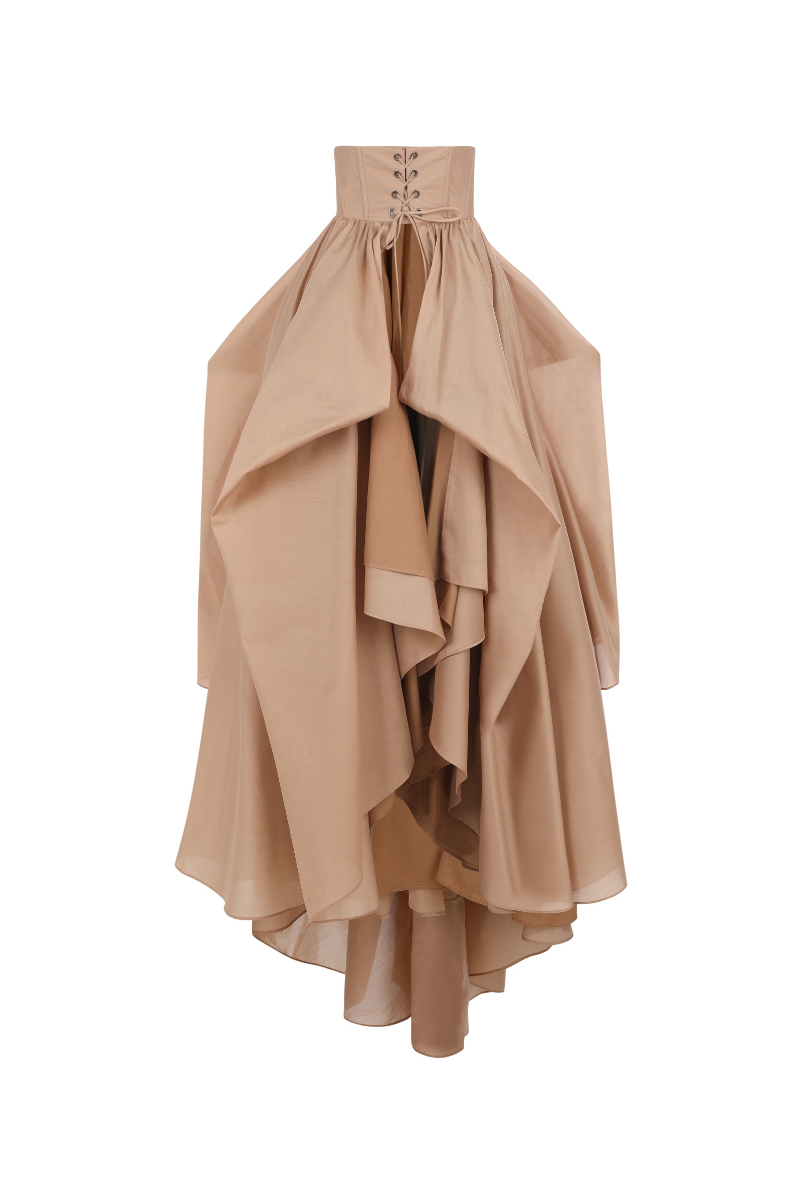 The Almond Corset Skirt Tournure – Selkie