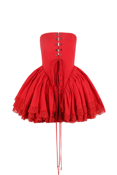 selkie corset dress The  La Mode Corset