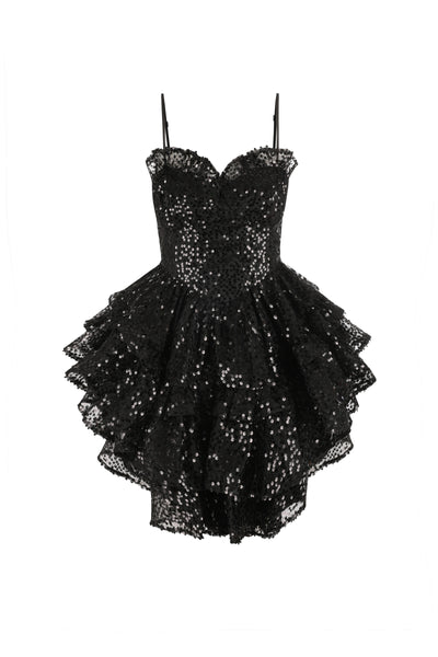 bec and bridge french liason mini dress The Onyx Liaisons Mini Dress XS