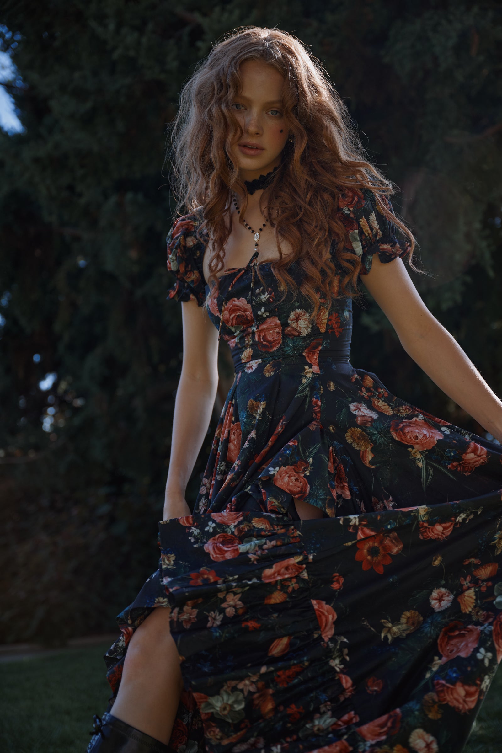 The Nightcap Foxglove Gown – Selkie