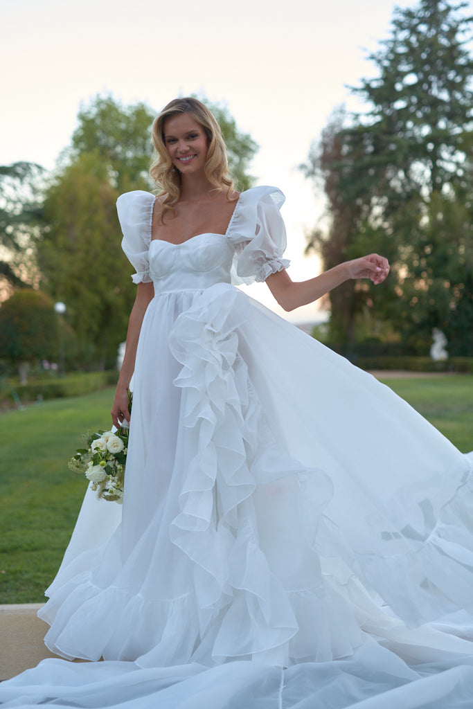 The Ivory In Bloom Bridal Gown – Selkie