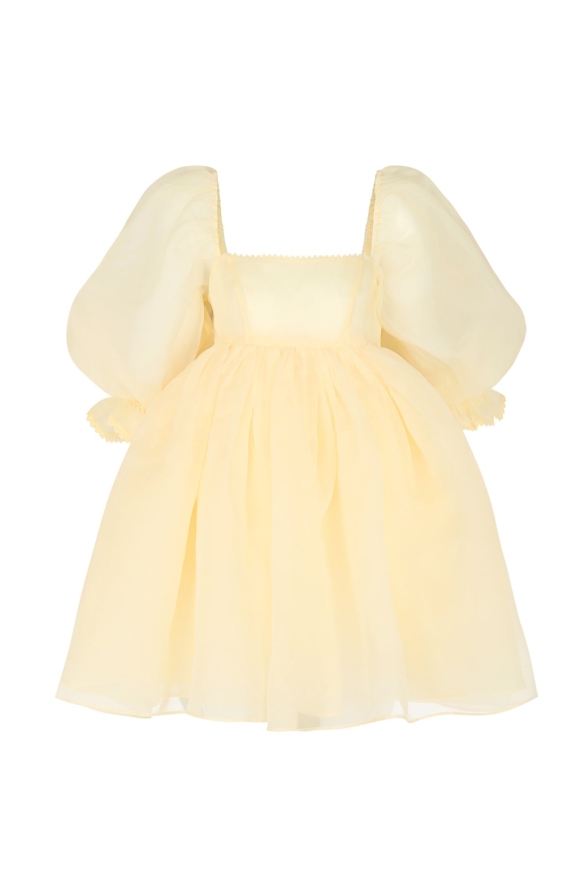 Selkie Baby Banana Puff Dress shops 2X